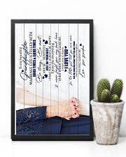To Granddaughter - Enjoy The Everything - Poster 16x24 Poster lifestyle-poster-8
