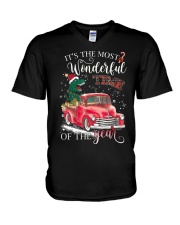 Christmas - It's The Most Wonderful Time V-Neck T-Shirt tile