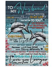 TO MY HUSBAND 16x24 Poster front