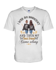 Bestie - T-Shirt V-Neck T-Shirt tile