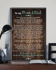 CHILDREN TO MOM AND DAD 16x24 Poster lifestyle-poster-2