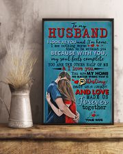 TO MY HUSBAND - COUPLE - I LOVE YOU 16x24 Poster lifestyle-poster-3