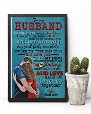 TO MY HUSBAND - COUPLE - I LOVE YOU 16x24 Poster lifestyle-poster-8