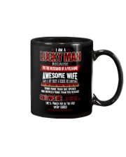 To My Husband - I Am A lucky Man - T-shirt Mug thumbnail