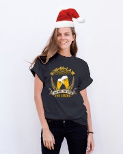 SON-IN-LAW - BEER DAY - THE MAN THE MYTH Classic T-Shirt lifestyle-holiday-crewneck-front-1