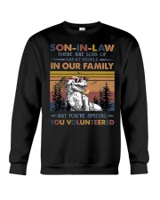 SON-IN-LAW - T REX - VINTAGE - YOU VOLUNTEERED Crewneck Sweatshirt tile