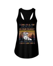SON-IN-LAW - T REX - VINTAGE - YOU VOLUNTEERED Ladies Flowy Tank tile