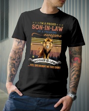 I'm A Proud Son-in-law - Lion - T-Shirt Classic T-Shirt lifestyle-mens-crewneck-front-6