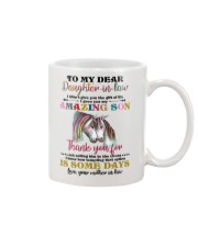 MUG - TO MY DAUGHTER-IN-LAW - UNICORN - CIRCUS Mug front