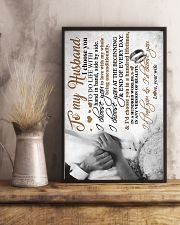 TO MY HUSBAND - HAND IN HAND - I CHOOSE YOU 16x24 Poster lifestyle-poster-3
