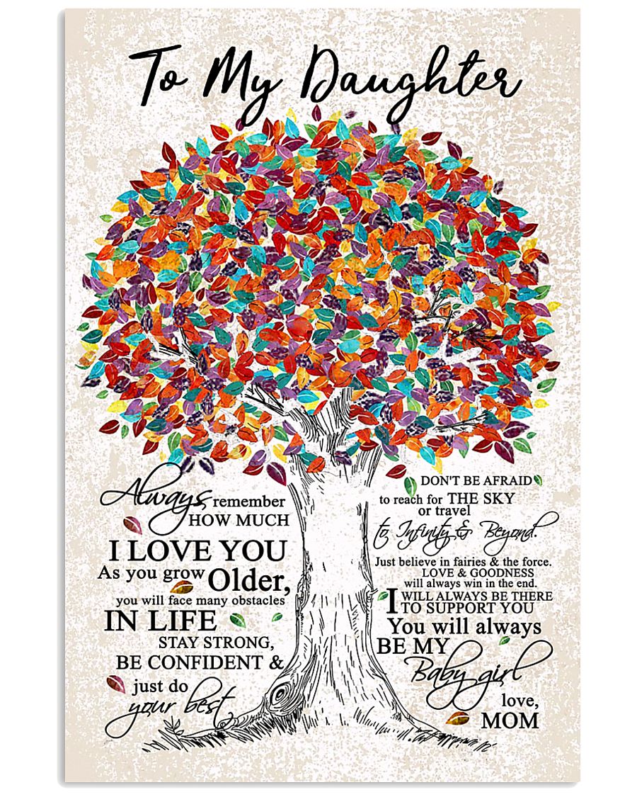 MOM TO DAUGHTER 16x24 Poster