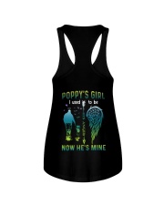 Poppy's girl- I used to be his angel now he's mine Ladies Flowy Tank tile