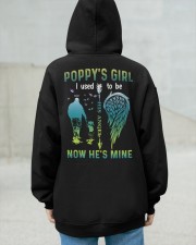 Poppy's girl- I used to be his angel now he's mine Hooded Sweatshirt apparel-hooded-sweatshirt-lifestyle-back-105