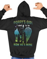 Poppy's girl- I used to be his angel now he's mine Hooded Sweatshirt custom-hoodie-sweatshirt-lifestyle-back-171