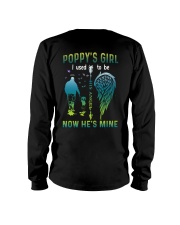 Poppy's girl- I used to be his angel now he's mine Long Sleeve Tee tile