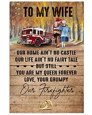 Wife - Firefighter - You Are My Queen Forever 16x24 Poster front