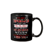 To Granddaughter - I'm Not spoiled - T-Shirt Mug tile