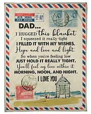 To My Dad - Love Letter - Fleece Blanket Small Fleece Blanket - 30" x 40" front