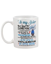TO MY SISTER - PROTEAFLOWER - THANK YOU Mug back