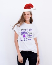 Grandpa's girl - I Used To Be His Angel now he's mine Classic T-Shirt lifestyle-holiday-crewneck-front-1