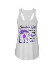 Grandpa's girl - I Used To Be His Angel now he's mine Ladies Flowy Tank tile