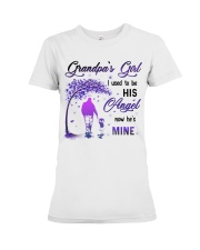 Grandpa's girl - I Used To Be His Angel now he's mine Premium Fit Ladies Tee tile