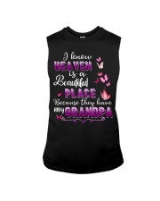 Grandpa - I Know Heaven Is A Beautiful Place Sleeveless Tee tile