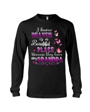 Grandpa - I Know Heaven Is A Beautiful Place Long Sleeve Tee tile
