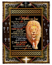 FLEECE BLANKET - TO MY MOTHER-IN-LAW - THANK YOU Small Fleece Blanket - 30" x 40" front