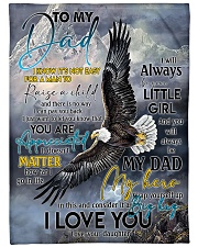 To My Dad - You Are Appreciated - Fleece Blanket Large Fleece Blanket - 60" x 80" front