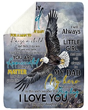 To My Dad - You Are Appreciated - Fleece Blanket Sherpa Fleece Blanket tile