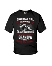 Grandpa to Granddaughter - Grandpa's Girl Youth T-Shirt front