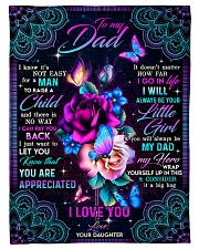To My Dad - You Are Appreciated - Fleece Blanket Fleece Blanket tile