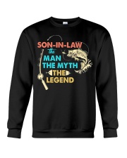 SON-IN-LAW - FISHING - THE MAN THE MYTH Crewneck Sweatshirt thumbnail
