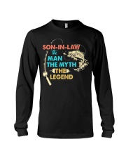 SON-IN-LAW - FISHING - THE MAN THE MYTH Long Sleeve Tee thumbnail