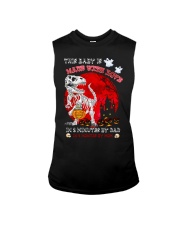 T rex Skeleton - This Baby Is Made With Love Sleeveless Tee tile