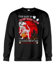 T rex Skeleton - This Baby Is Made With Love Crewneck Sweatshirt tile
