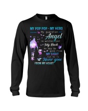 My Pop pop- My hero- My guardian angel Long Sleeve Tee tile