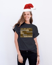 T-SHIRT - SON-IN-LAW - VINTAGE - YOU VOLUNTEERED Classic T-Shirt lifestyle-holiday-crewneck-front-1