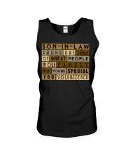 T-SHIRT - SON-IN-LAW - VINTAGE - YOU VOLUNTEERED Unisex Tank tile