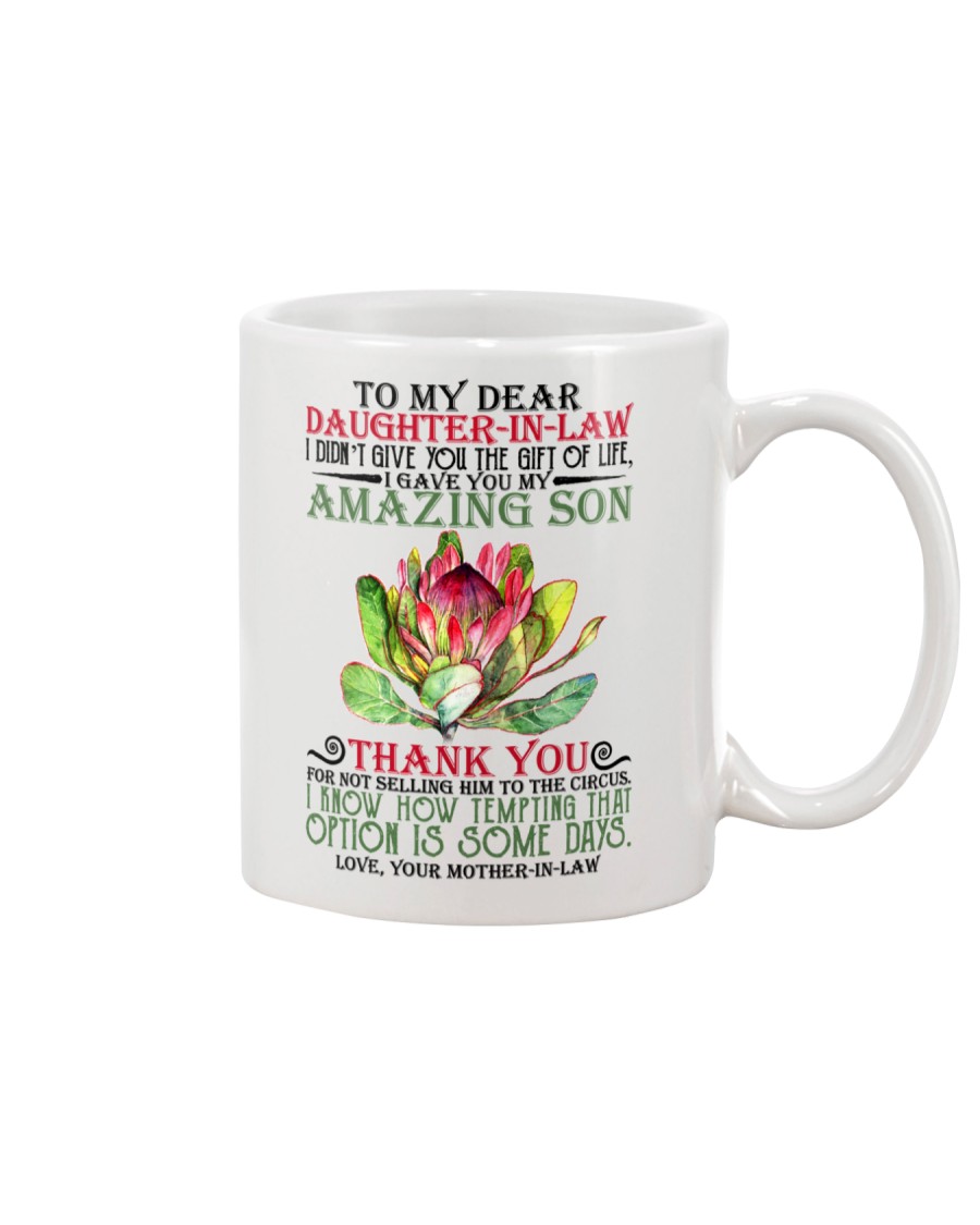 MOM TO DAUGHTER IN LAW Mug