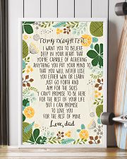 To my daughter i want you to believe 11x17 Poster lifestyle-poster-4