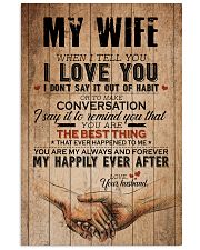 MY WIFE 16x24 Poster front