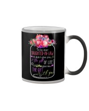 To My Daughter-in-law - Protea Flowers Color Changing Mug tile