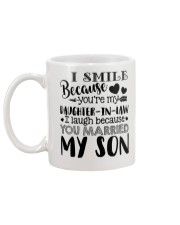 TO MY DAUGHTER IN LAW Mug back