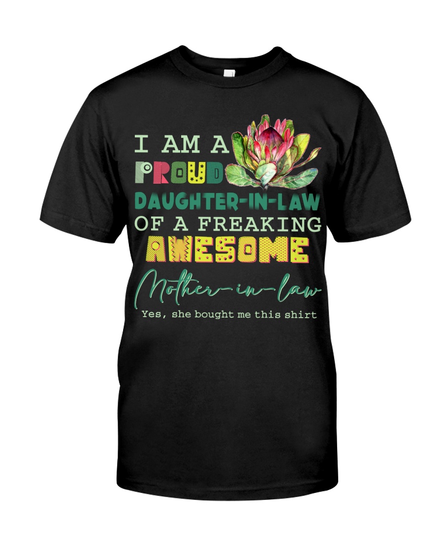 I AM A PROUD DAUGHTER-IN-LAW - PROTEA - VINTAGE Classic T-Shirt