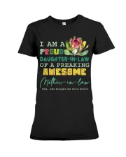 I AM A PROUD DAUGHTER-IN-LAW - PROTEA - VINTAGE Premium Fit Ladies Tee thumbnail