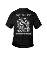 T-SHIRT - SON-IN-LAW - FISHING - THE MAN THE MYTH Youth T-Shirt thumbnail