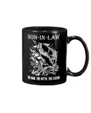 T-SHIRT - SON-IN-LAW - FISHING - THE MAN THE MYTH Mug thumbnail
