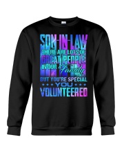 Son-in-law - You Volunteered - T-Shirt Crewneck Sweatshirt tile